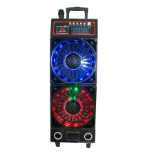 Double 10" Colorful Battery Speaker 633c